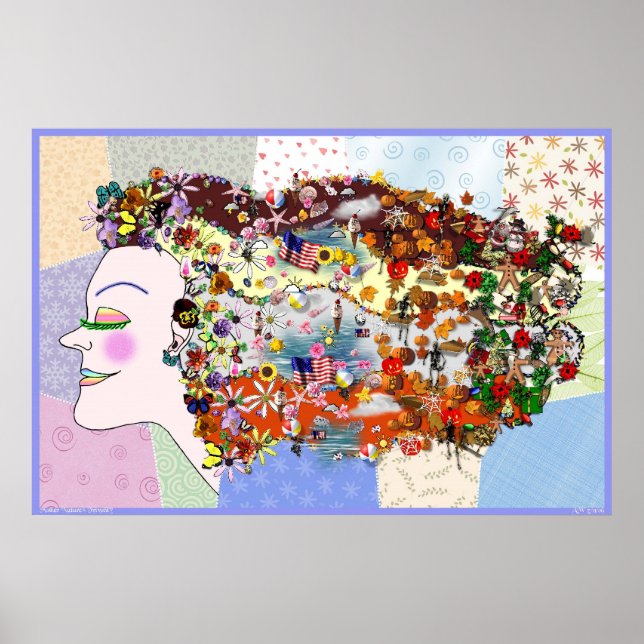 Póster Frivolidade da Mãe Natureza (Frente)