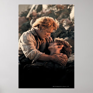 Poster FRODO™ nos braços do Samwise
