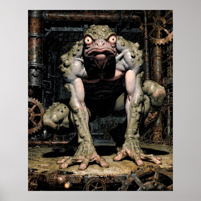 Poster Frog Face (Frente)