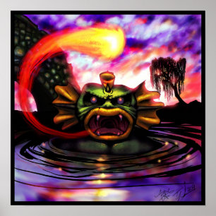 Poster From His Scaly Maw