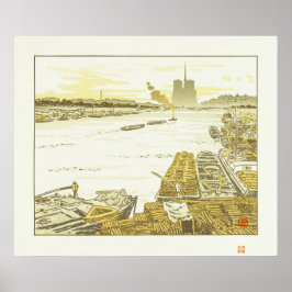 Poster From the Pont d'Austerlitz