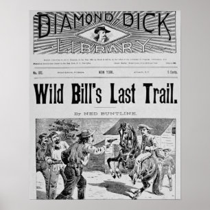 Poster Front cover of 'Wild Bill's Last Trail', a Ned Bun