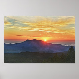 Poster Front Range Sunrise, Colorado