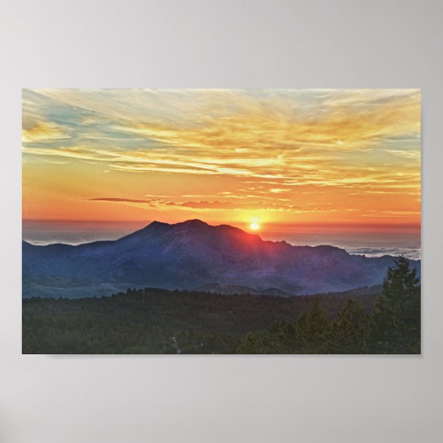 Poster Front Range Sunrise, Colorado (Frente)