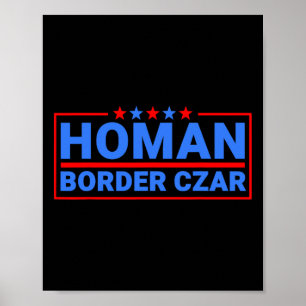 Poster Fronteira Czar Tom Homan Mega Suporte
