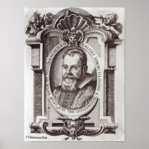 Póster Frontispiece a "IL Saggiatore" por Galileo