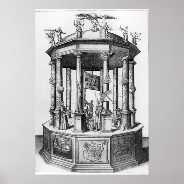 Póster Frontispiece "A Mesa Rudolphine" (Frente)