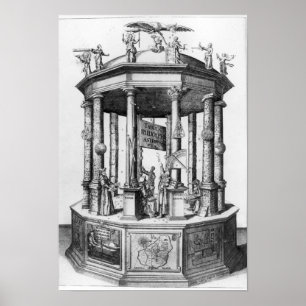 Póster Frontispiece 'as mesas de Rudolphine