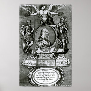 Póster Frontispiece de "as vidas Plutarch" por Plutarch