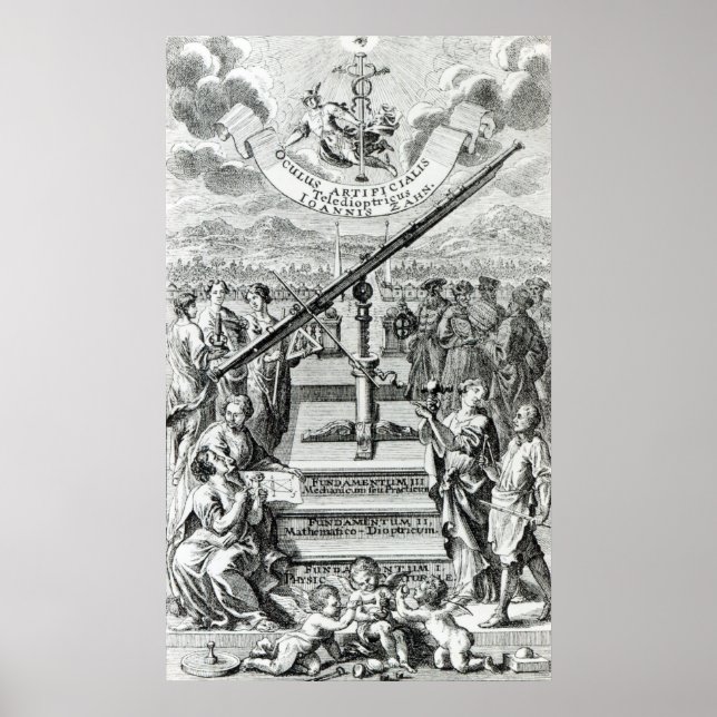 Póster Frontispiece 'Oculus Artificialis (Frente)