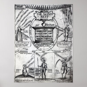 Poster Frontispiece, "os santos Rest eterno