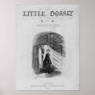 Poster Frontispiece "pouco Dorrit" por Charles