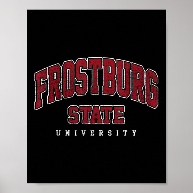 Poster Frostburg Institute Of Technology Arch Retro For M (Frente)