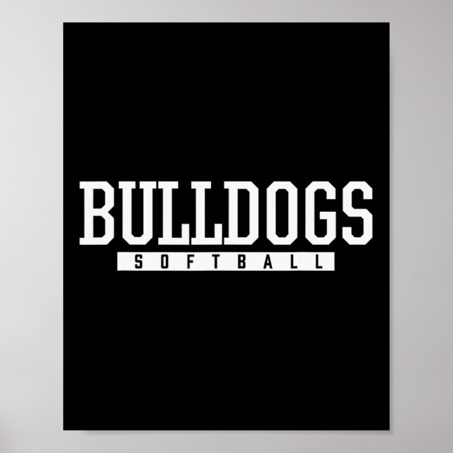 Poster Frostproof Bulldogs Softll EM  (Frente)