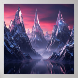 Poster Frozen Peaks of the Twilight Realm