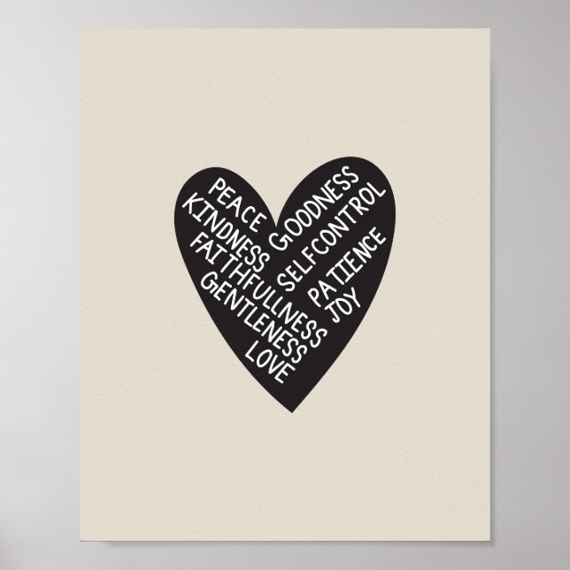 Poster Fruit of spirit (Frente)