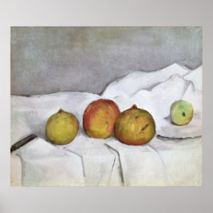 Póster Fruit on a Cloth, c.1890