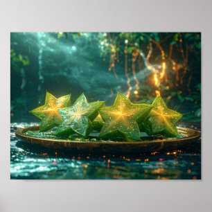 Poster Fruta - Carambola