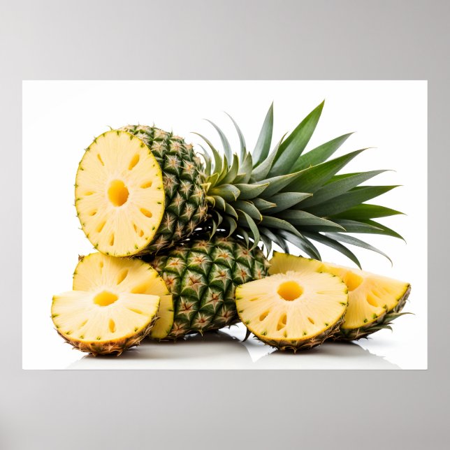 Poster Fruta de abacaxi (Frente)
