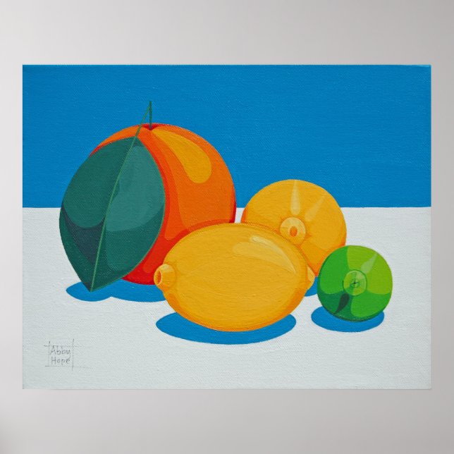 Póster Fruta de Citrus (Frente)
