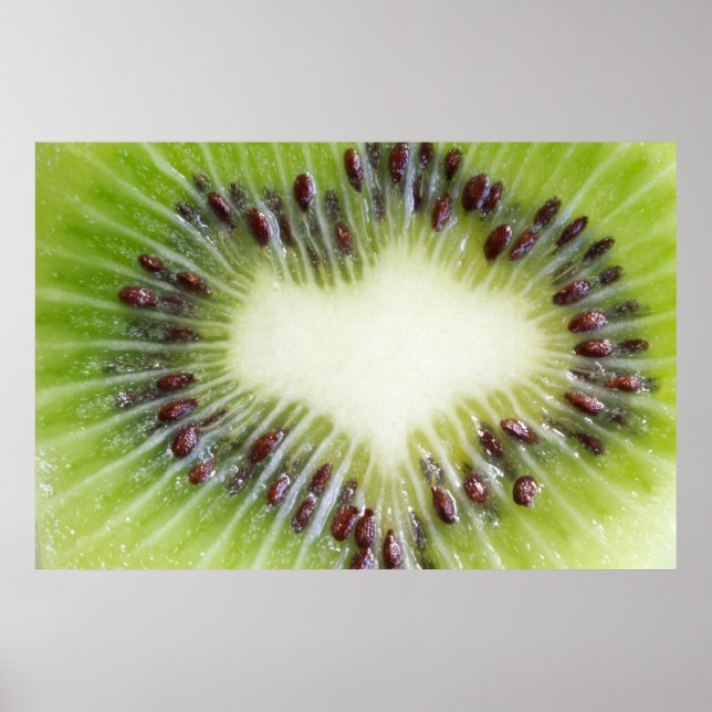 Poster Fruta de Dentro Kiwi (Frente)