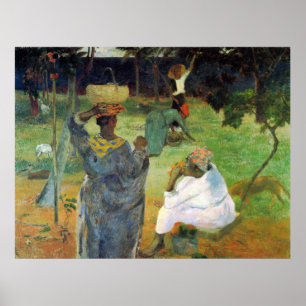 Póster Fruta de Mango por Eugène Henri Paul Gauguin