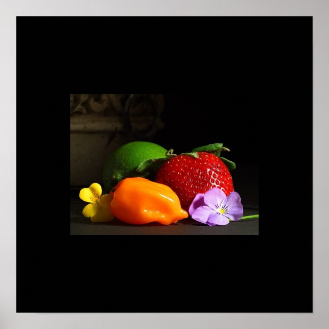 Póster fruta de vida útil (Frente)