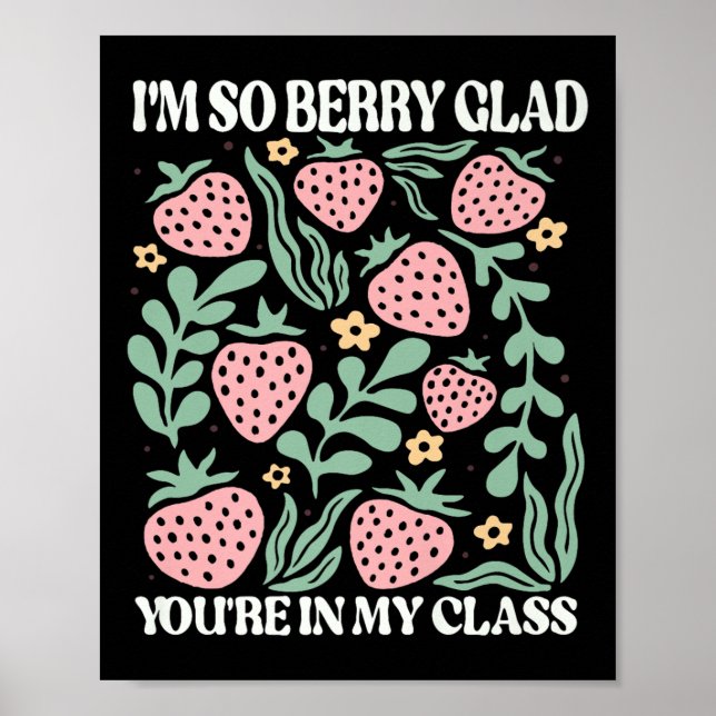 Poster Fruta Doce Do Espírito Cristão Boho Stra (Frente)
