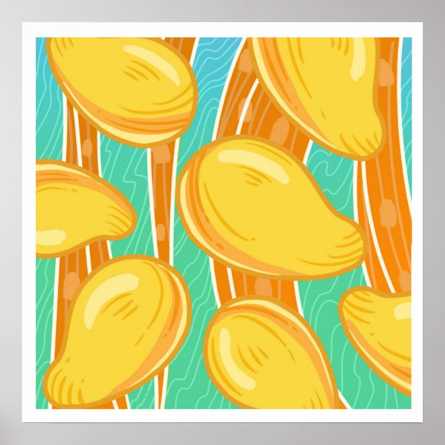 Poster Fruta Manga (Frente)