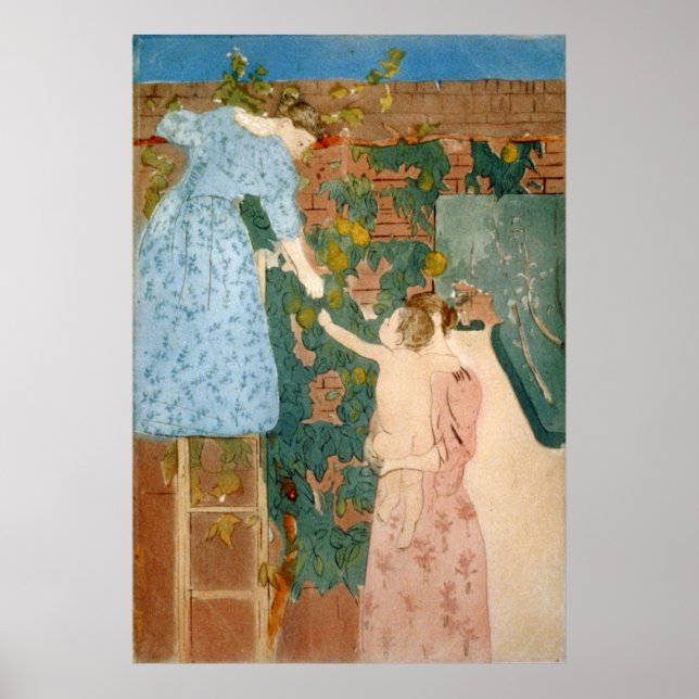 Poster Fruta - Mary Cassatt - 1895 (Frente)