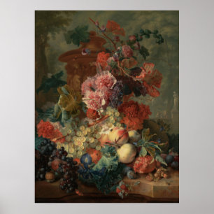 Poster Fruta Piece por Jan van Huysum
