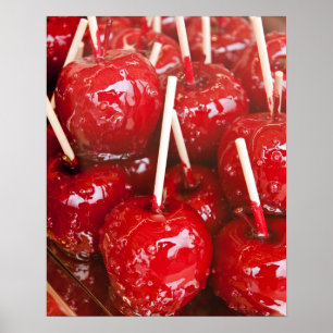 Poster fruta revestida de doce na cerveja Stuttgart Festi