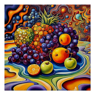 Póster Fruta surreal 10