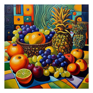 Póster Fruta Surreal 9