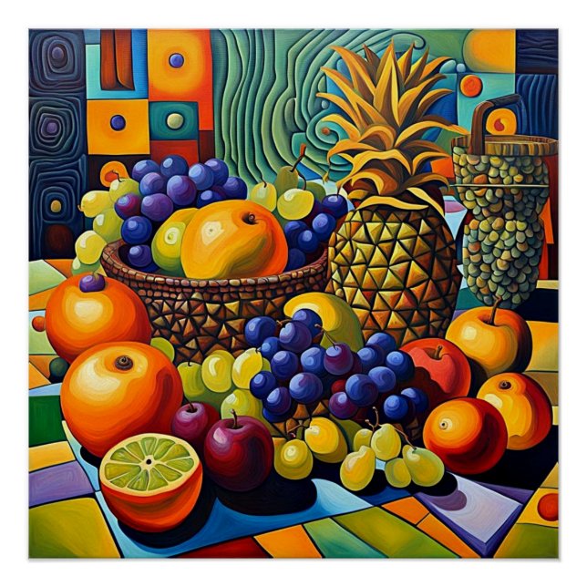 Póster Fruta Surreal 9 (Frente)