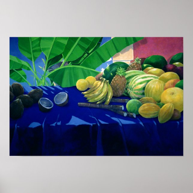 Póster Fruta tropical (Frente)