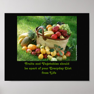 Póster Frutas