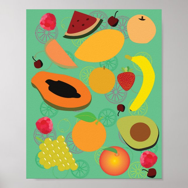 Poster Frutas (Frente)