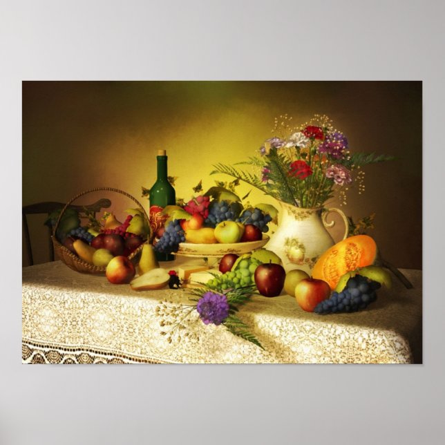 Poster Frutas Da Vida (Frente)