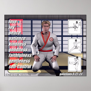 Poster Frutas do Espírito