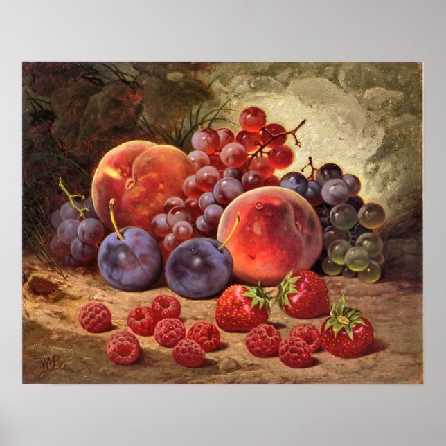 Poster Frutas do Verão (Frente)