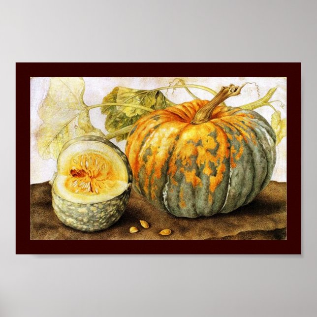 POSTER FRUTAS/PUMPKINS DA SEASON (Frente)