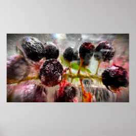 Poster Frutas Vermelhas Congeladas,