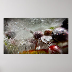 Poster Frutas Vermelhas Congeladas,