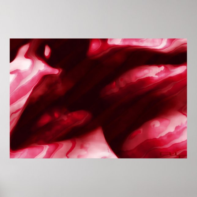 Póster Frutas vermelhas da paixão (Frente)