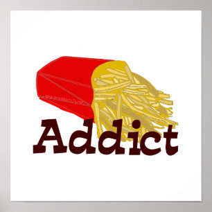 Póster Fry Addict Francês