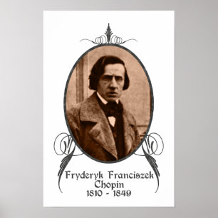 Póster Fryderyk Chopin