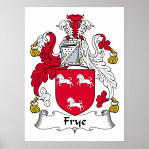 Póster Frye Family Crest