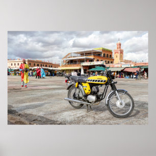 Póster FS1E em Marrocos