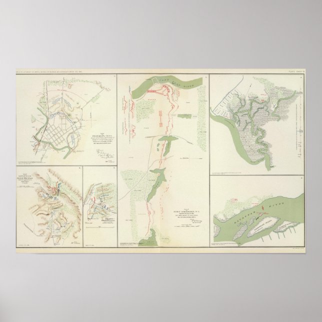 Póster Ft Anderson, NC (Frente)